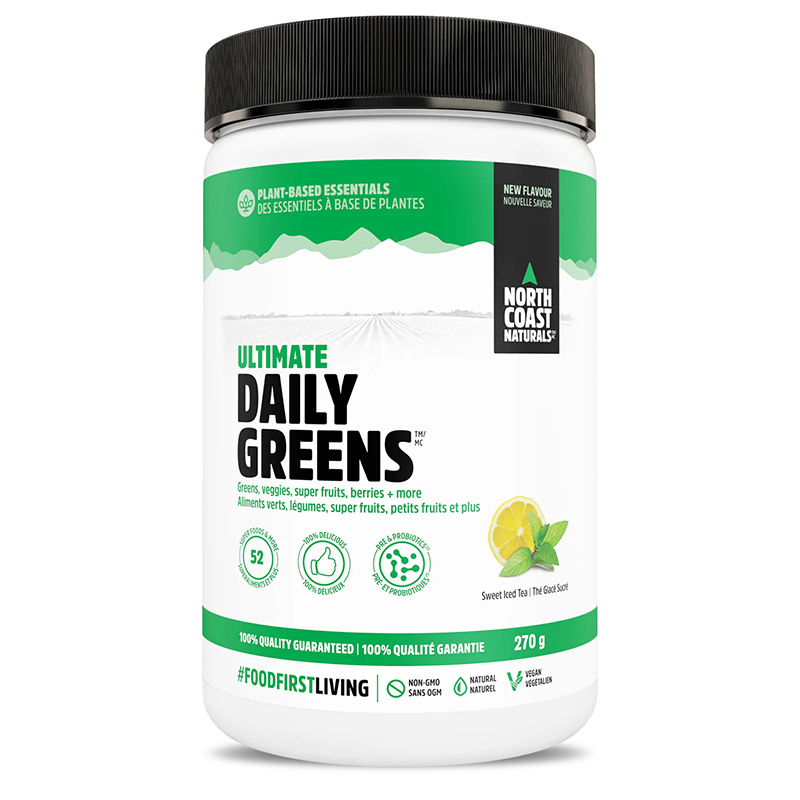NORTH COAST NATURALS - Ultimate Daily Greens 270 g.
