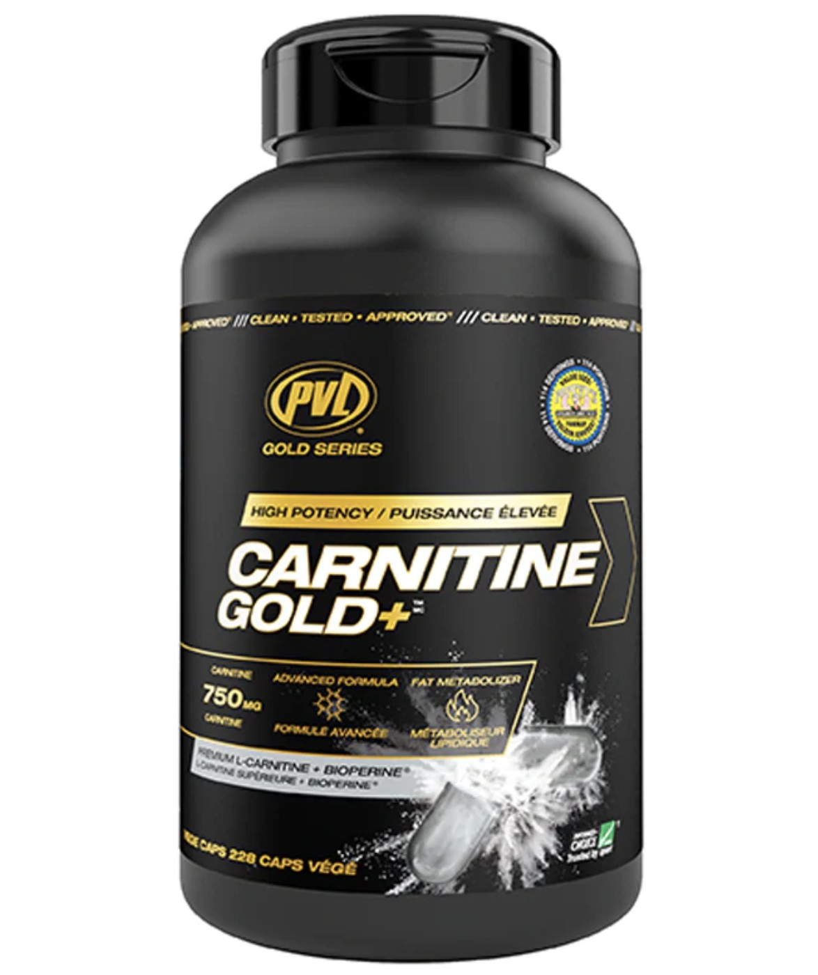 PVL Carnitine Gold+ 228 VCaps
