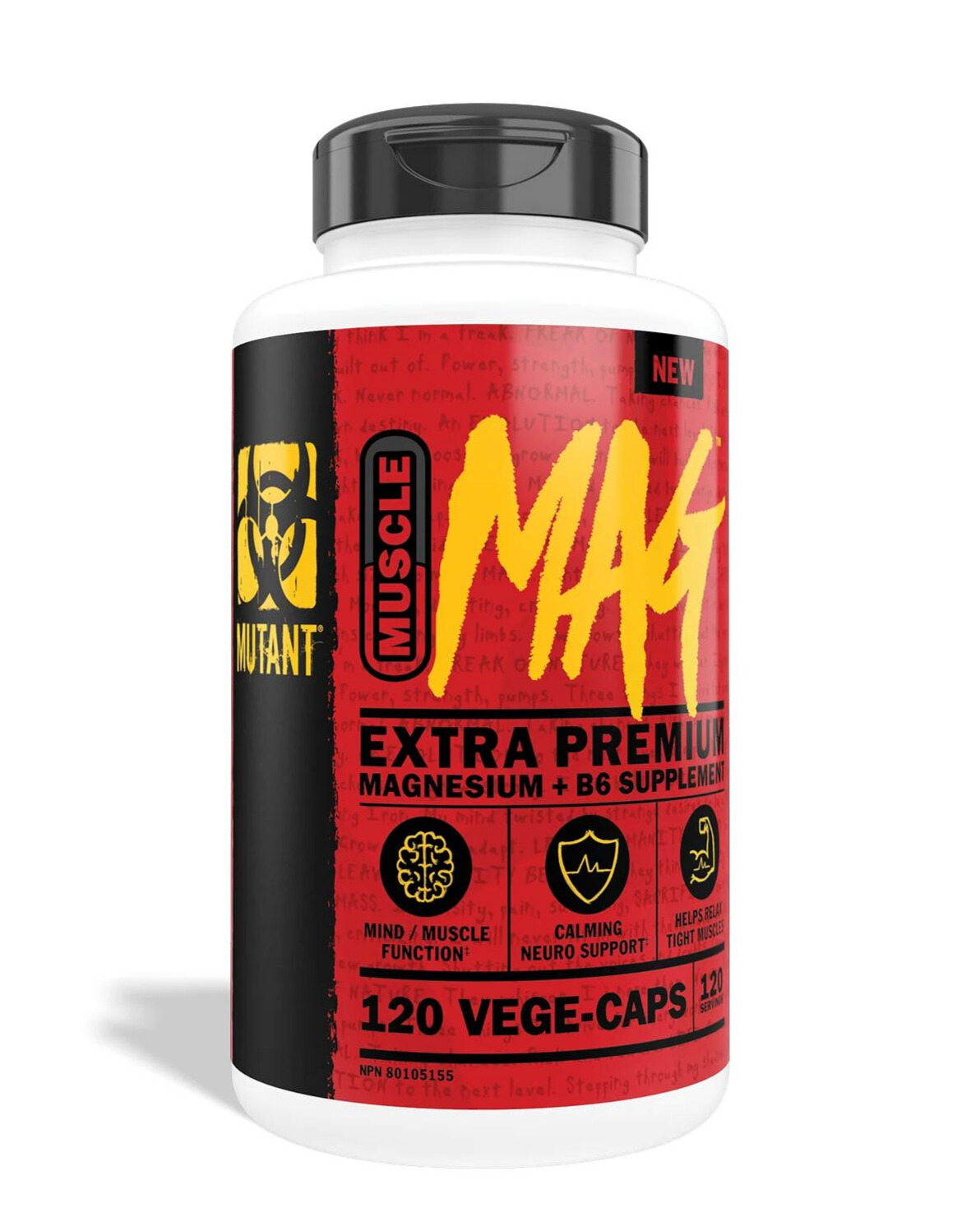 Mutant Muscle Mag 120 VEGE-CAPS