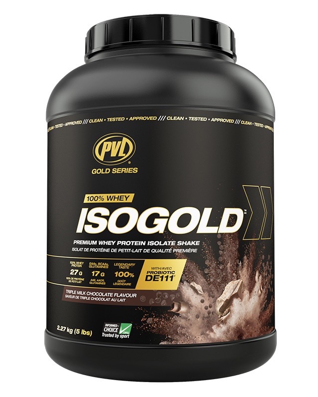 PVL Iso Gold 2.27 kg./ 5 lbs (เมื่อซื้อรสใดก็ได้ รับฟรี! PVL Shaker 1.0L 1 ใบ)