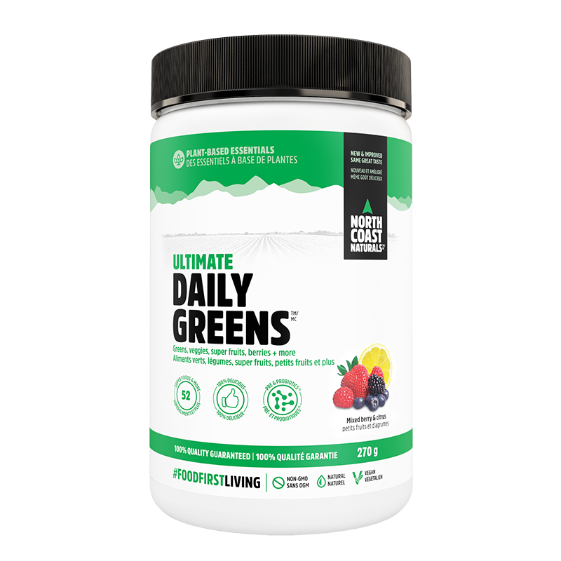 NORTH COAST NATURALS - Ultimate Daily Greens 270 g.